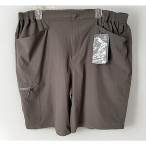 Haimont Men's 10" Hiking Cargo Shorts Zipper Pocket Water Resistant Camping 3XL